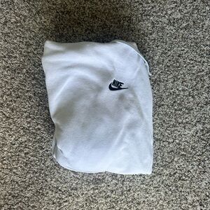 Nike White Sweatshirt with Black Logo
